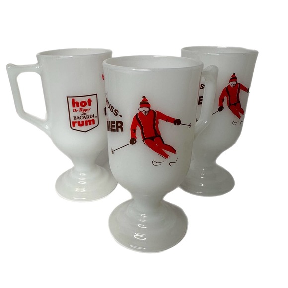 Vintage Dr Pepper Mug Set Dr Pepper Accessory Ski House Gift Funny Dr Pepper - Picture 3 of 6